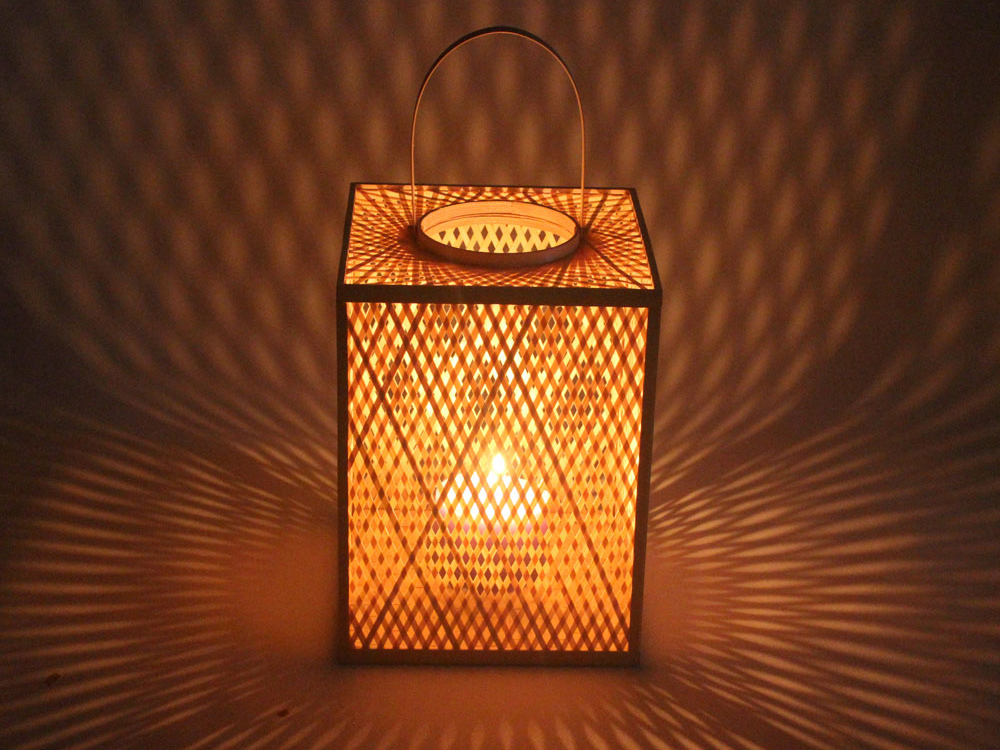 Đèn để bàn tre đan DP224 - Công Ty TNHH Đức Phong